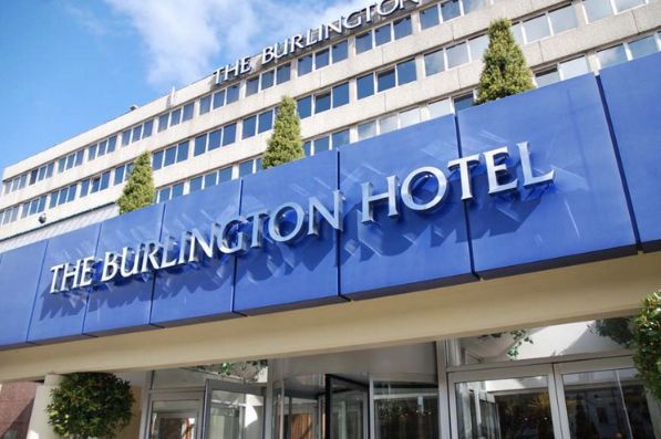 The former Burlington Hotel
