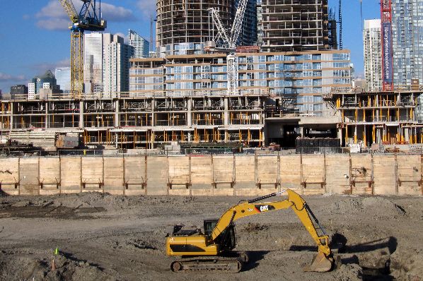 Construction in Toronto