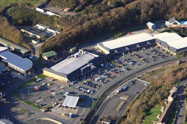 retail park in Milford Haven