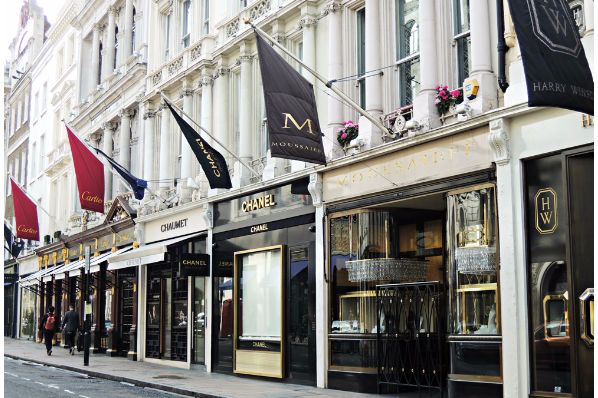 New Bond Street becomes world’s third most expensive shopping street