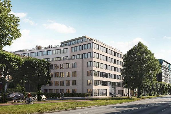 Allianz Real Estate celebrates the topping-out ceremony for Hamburg office scheme (DE)