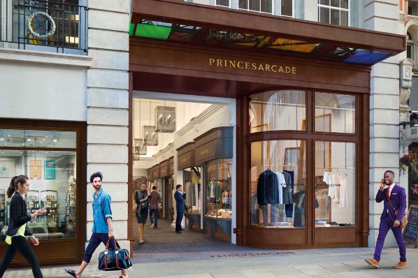 The Crown Estate relaunches Princes Arcade (GB)