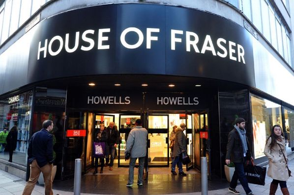 Sports Direct acquires House of Fraser €100.3m (GB)