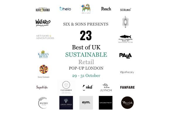 Six & Sons sustainable pop-up concept opens in London (GB)