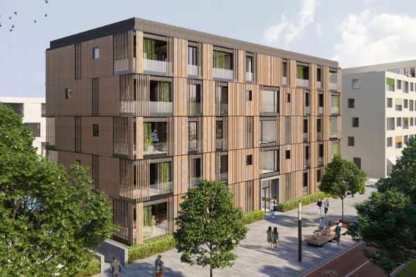 Invesco Real Estate buys wooden-built German resi development