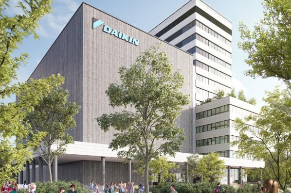 VMA helps build DAIKIN's new innovation centre in Ghent (BE)