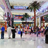 shopping centre stock image thumb