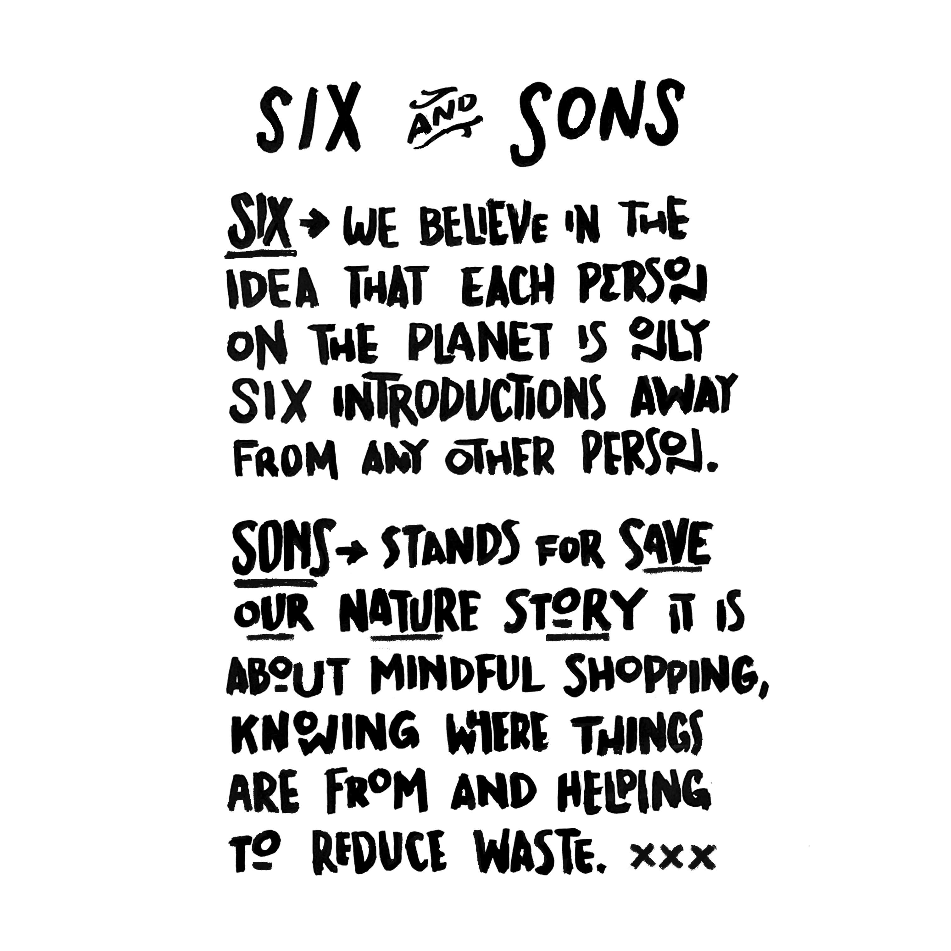 Six and Sons Mantra