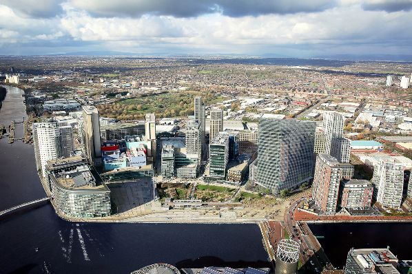 mediacityuk aerial image