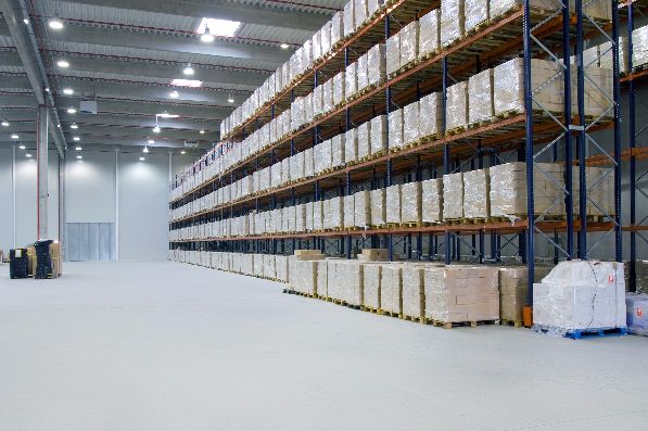 warehouse stock photo