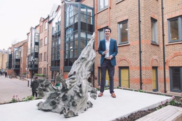 | Picton Art Prize winner Alex Wood, Angel Gate instillation