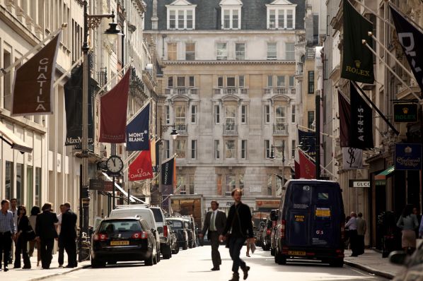 New Bond Street crowned the most expensive retail street in Europe