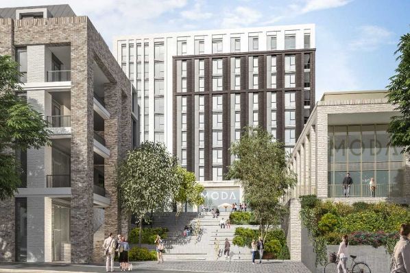 Moda Living and Apache Capital Partners unveil plans for urban village in Hove (GB)