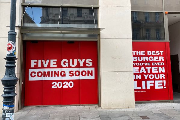 Five Guys to debut in Vienna (AT)