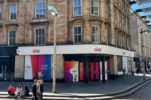 Sky expands its retail presence with Glasgow store (GB)