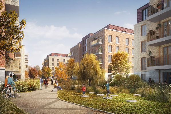 The Hill Group and (RHP) unveil Ham Close regeneration project (GB)