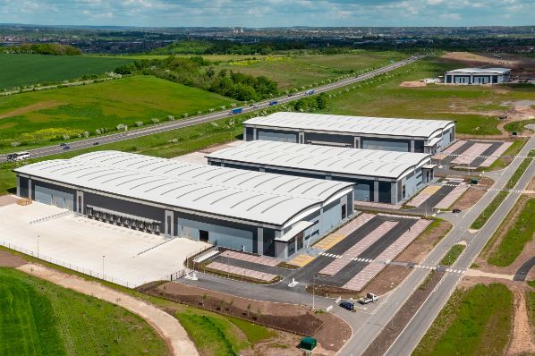 Industrial units at Fairham Business Park