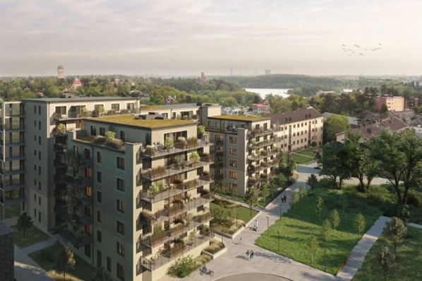 NCC partners with Aros Bostad for €25m resi scheme in Stockholm (SE)