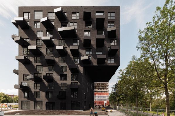 Pepper resi building completed in Amsterdam (NL)