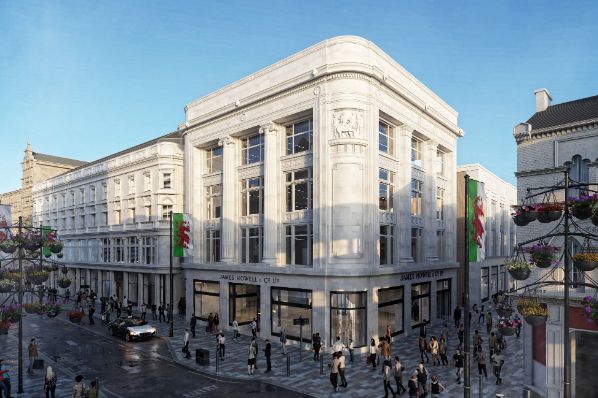 Thackeray secures planning to continue €117m Howells building regeneration (GB)