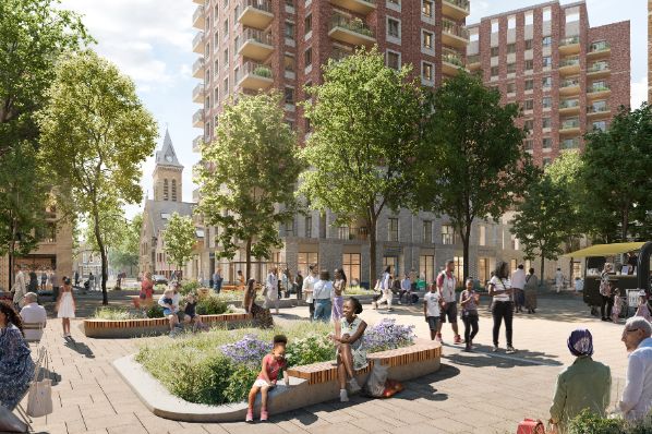 Planning submitted for €936m regeneration of Teviot Estate in London (GB)