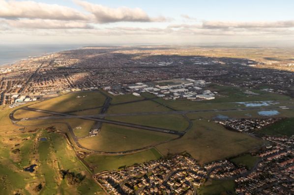 Plans submitted for new buildings at Blackpool Airport (GB)