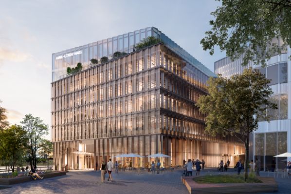 CA Immo began construction on the Anna Lindh Haus in Berlin (DE)