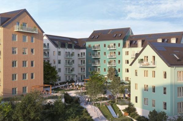 Construction of Stockholm Wood City by Atrium Ljungberg begins (SE)