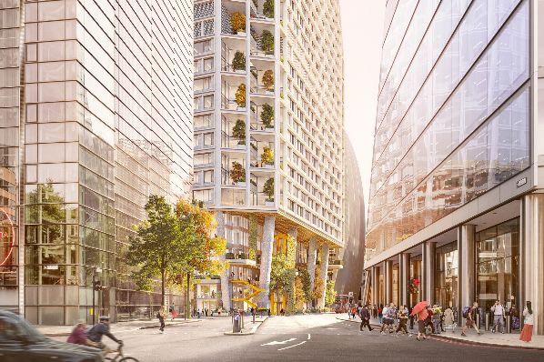 AXA IM Alts submits planning for biodiverse office in London (GB)