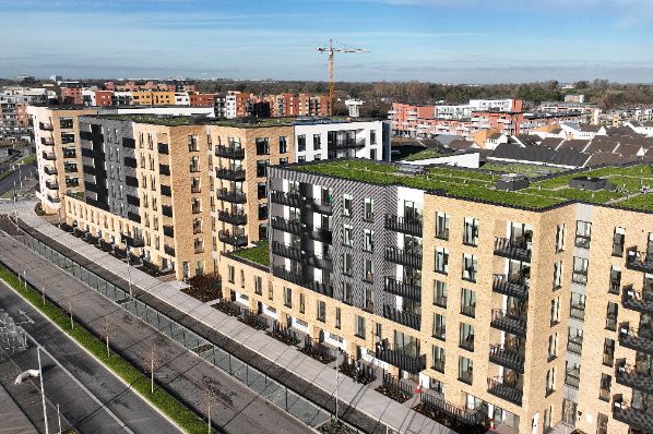 €100m Dublin Housing Scheme Completed by Kajima and Bartra