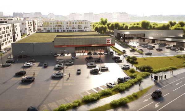 Construction starts on Andersa retail park in Gliwice (PL)