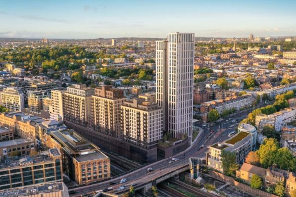 Major €590m Kensington scheme delivers tallest residential tower in borough and new vertical village (UK)