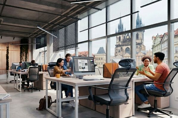 Prague's flexible workspace market posts strongest five-year run on record, with 130,500 m² now in play