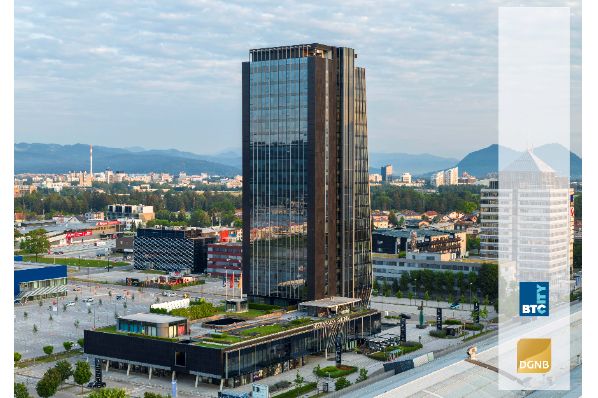 Slovenia's Crystal Palace becomes the first building in the country to earn a DGNB Gold certification for sustainable buildings in use