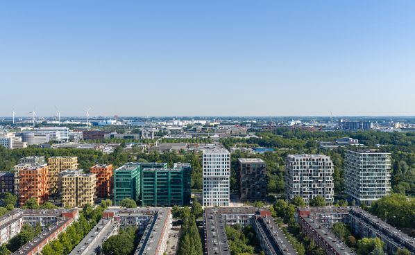 MVRDV completes Westerpark West masterplan, delivering 921 homes on former ING office site in Amsterdam