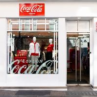 Coca Cola opens first European flagship store