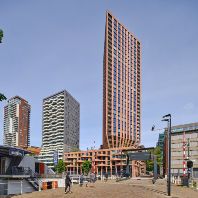 CasaNova residential tower in Rotterdam is completed (NL)