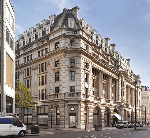 GPE sells 20 St James's Street, SW1 for £54.5 million (UK)